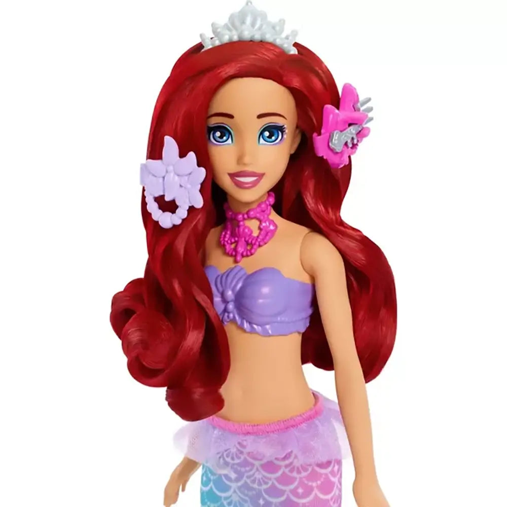 Disney Princess Ariel Vanity Pop Fashion Doll Playset close up