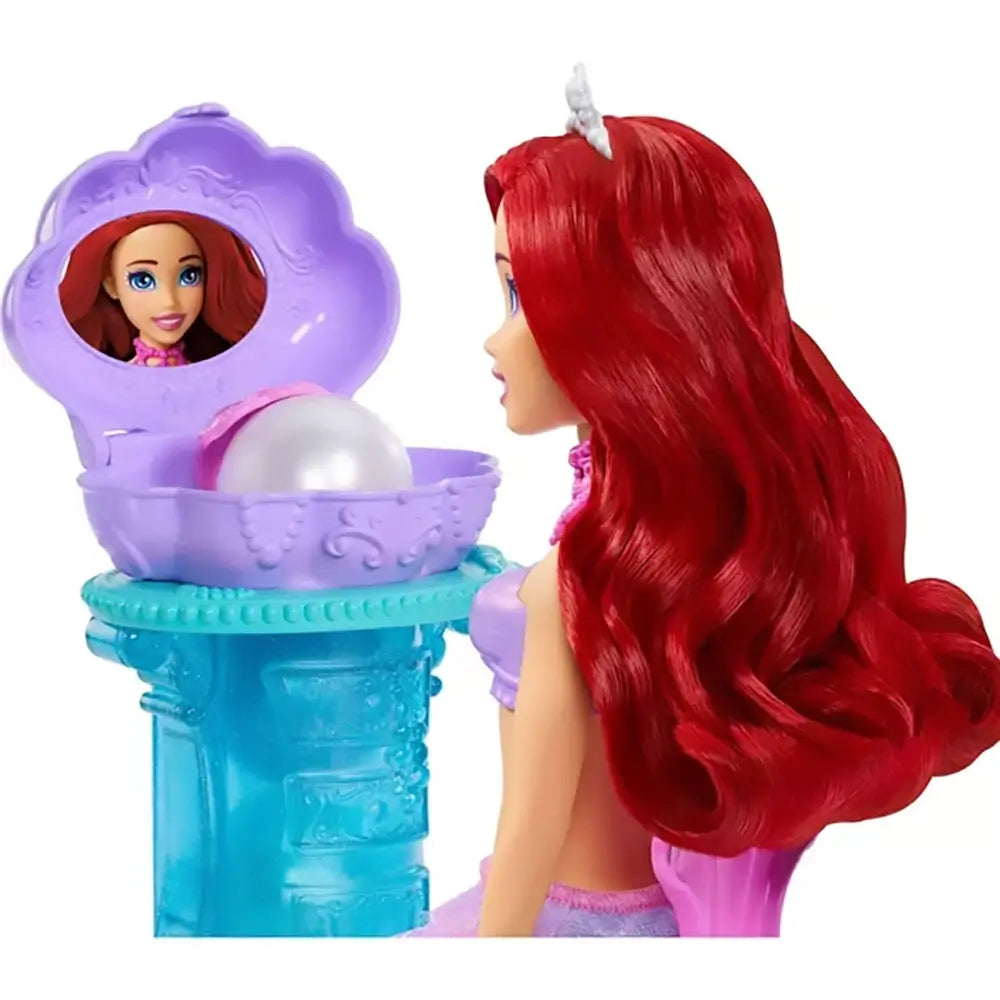 Disney Princess Ariel Vanity Pop Fashion Doll Playset mirror