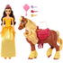 Disney Princess Belle and Philippe Playset what's included