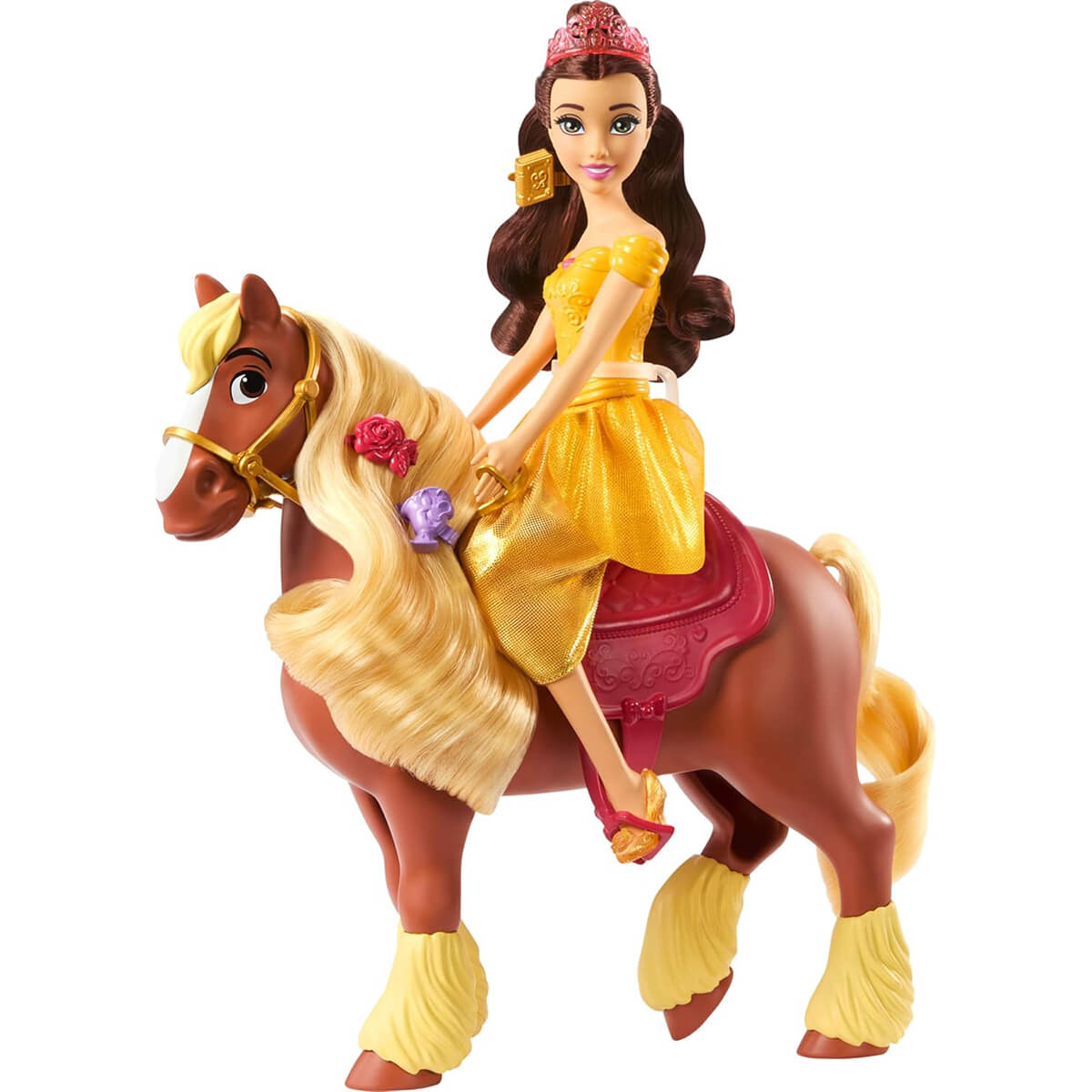 Disney Princess Belle and Philippe Playset