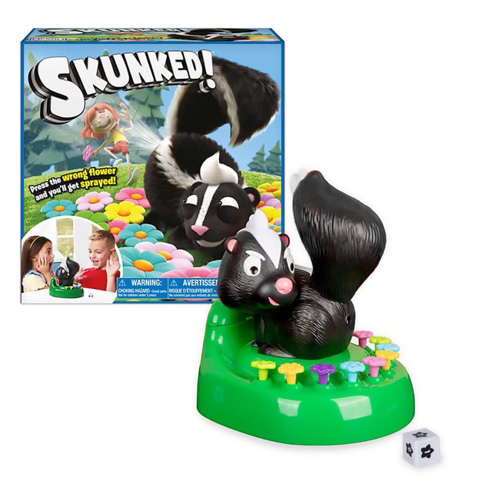 Epoch Game Zone Skunked! game and packaging