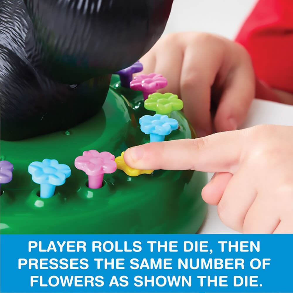 Epoch Game Zone Skunked! roll the dice and press the flower