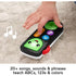 Fisher-Price Laugh & Learn Stream & Learn Remote Electronic with 20 plus sounds, sounds, phrases and teaches abcs, 123s and colors