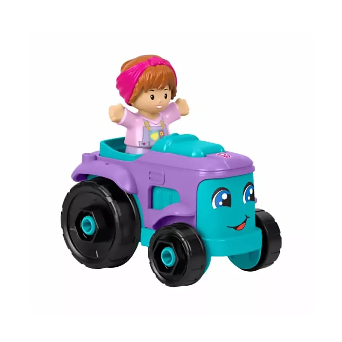 Fisher-Price Little People Barbie Tractor Push-Along Vehicle