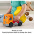 Fisher-Price Little People Work Together Dump Truck push lever to dump the load