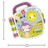 Fisher-Price Purple Monkey Musical Storybook Toy For Baby & Toddler With Lights & Sounds measurements