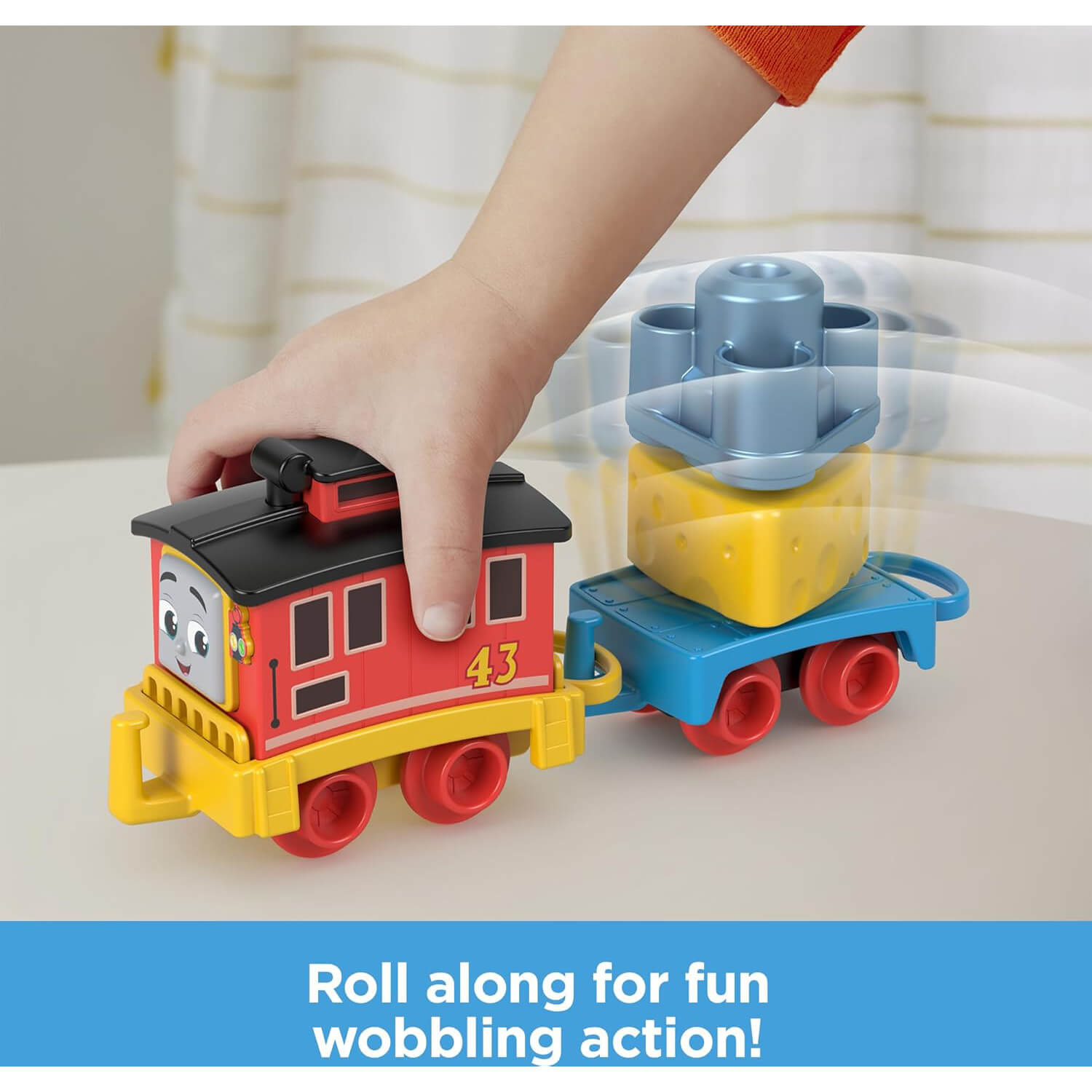 Fisher-Price Thomas & Friends My First Push Along Train Brake Car Bruno roll along