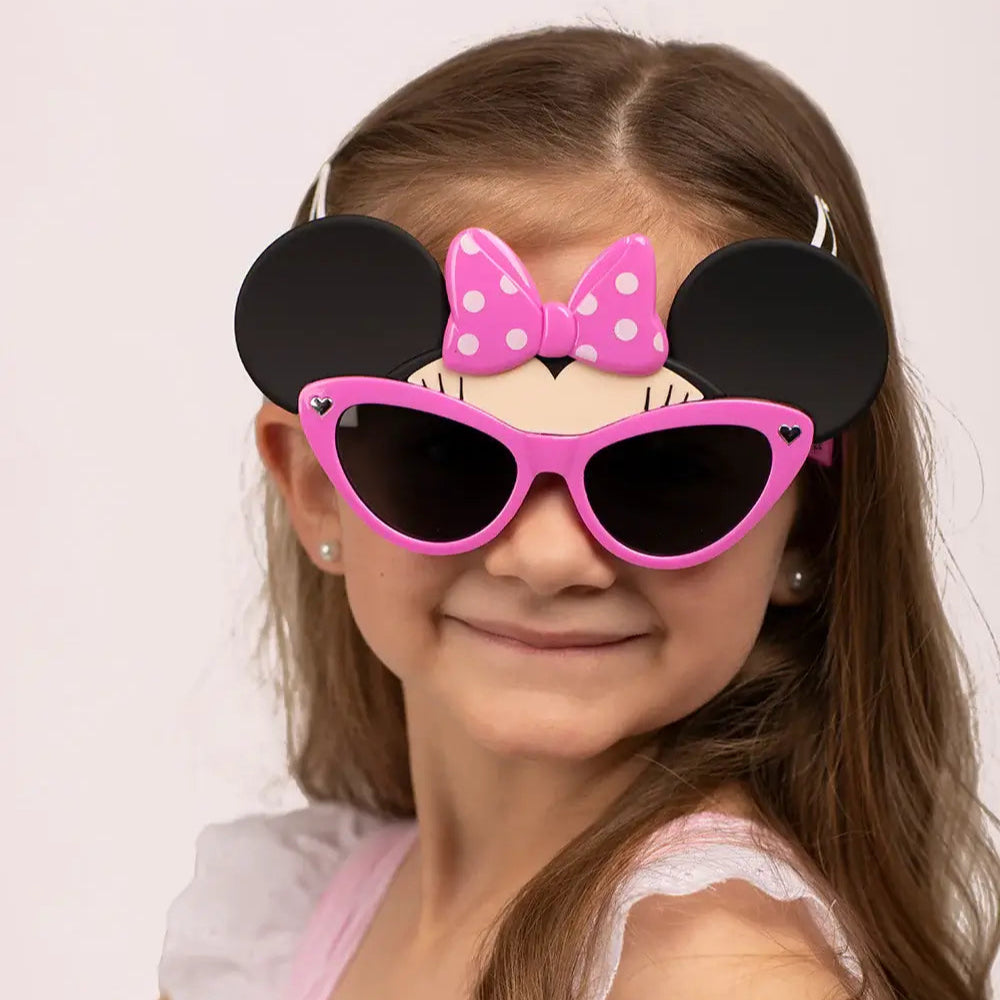 Sun-Staches Lil' Characters Disney Minnie Mouse Pink Sunglasses
