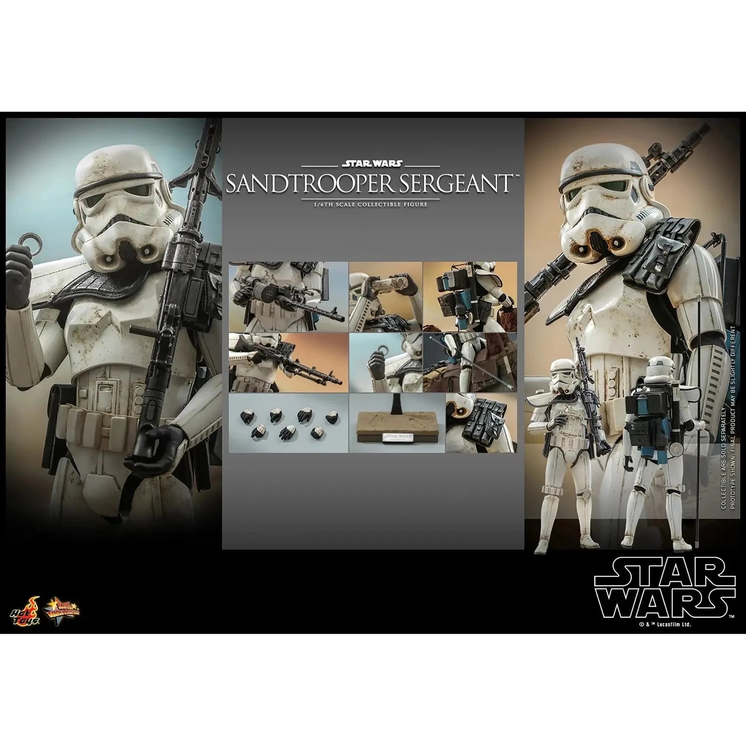 Hot Toys Star Wars Sandtrooper Sergeant 1:6 Scale Collectible Figure