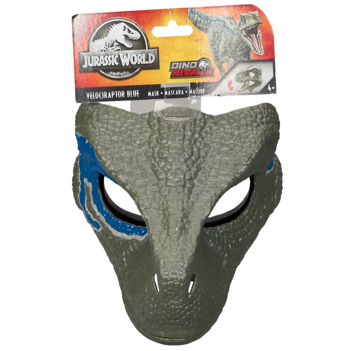 Jurassic World Chaos Theory Velociraptor Blue Mask