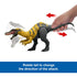 Jurassic World Chaos Theory Wild Roar Ceratosuchops rotate tail to change direction of attack