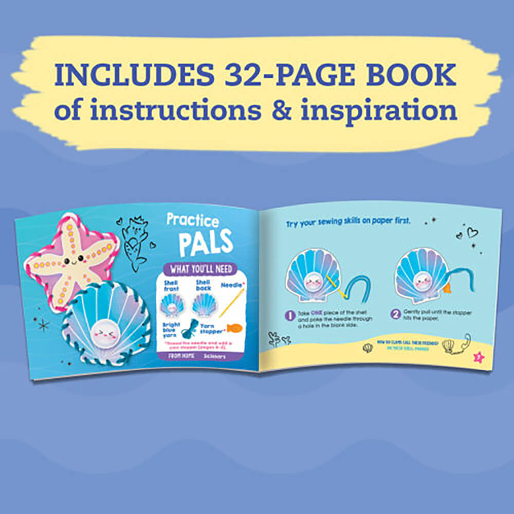 KLUTZ My Cat Mermaid & Friends Book and Craft Kit