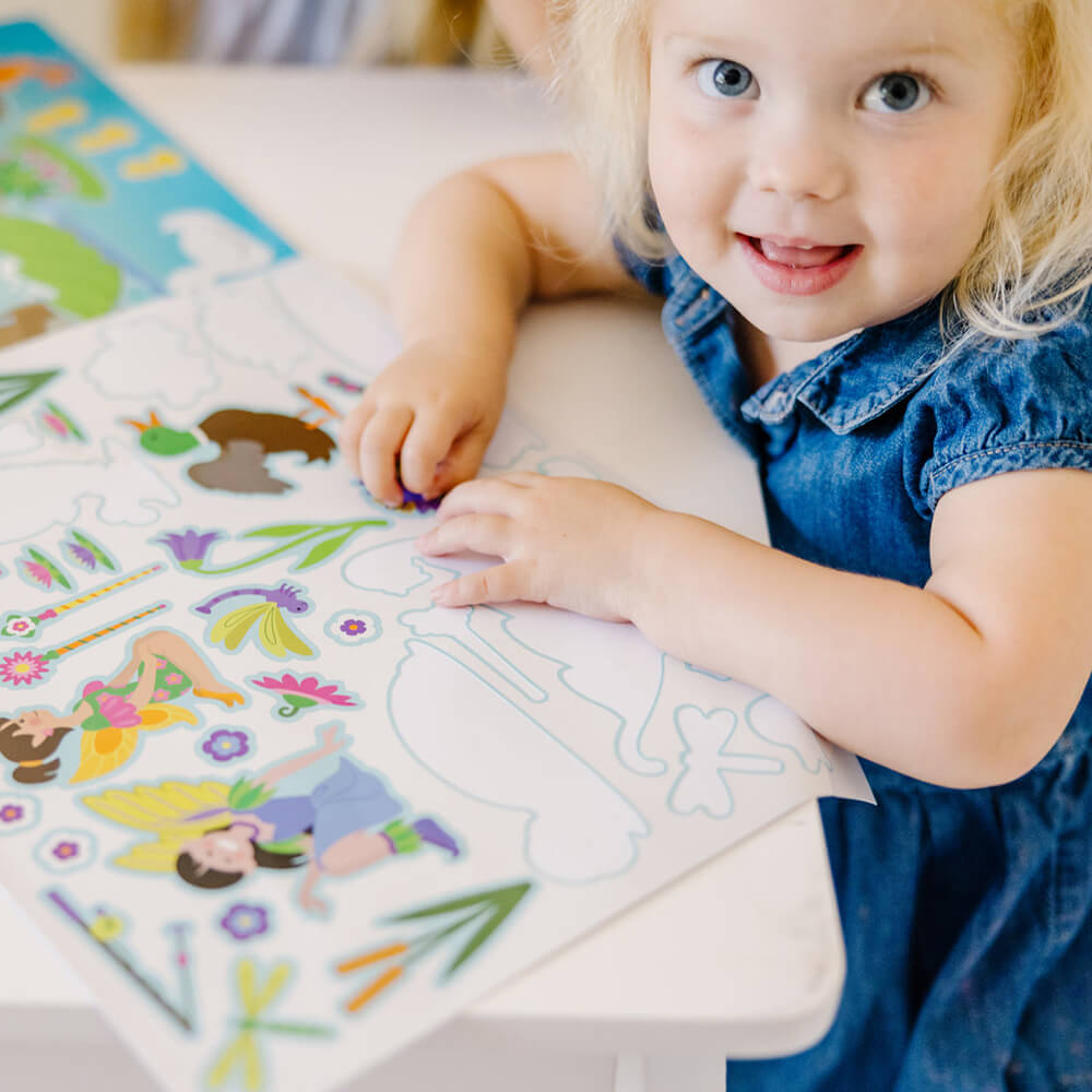 Melissa and Doug Fairies Reusable Sticker Pad