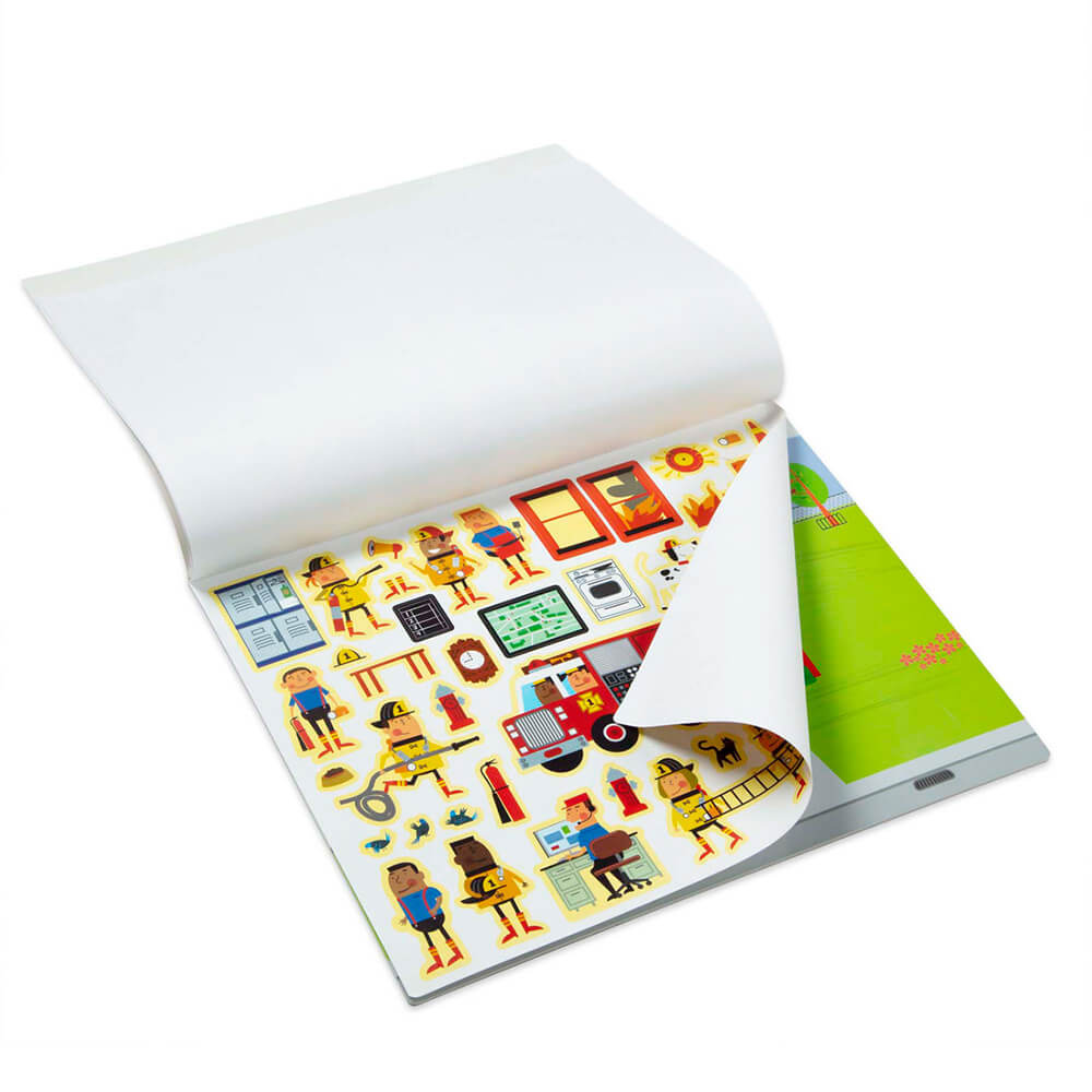 Melissa and Doug My Town Reusable Sticker Pad