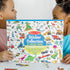 Melissa and Doug Sticker Collection Dinosaurs Vehicles Space and More Sticker Book children showing cover 
