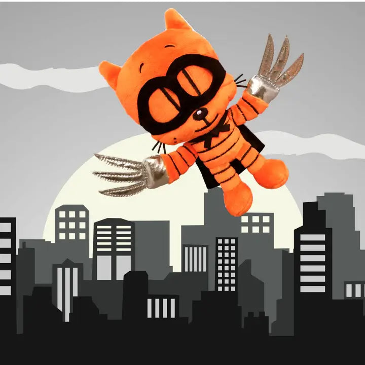 MerryMakers Dog Man's Cat Kid 6.5