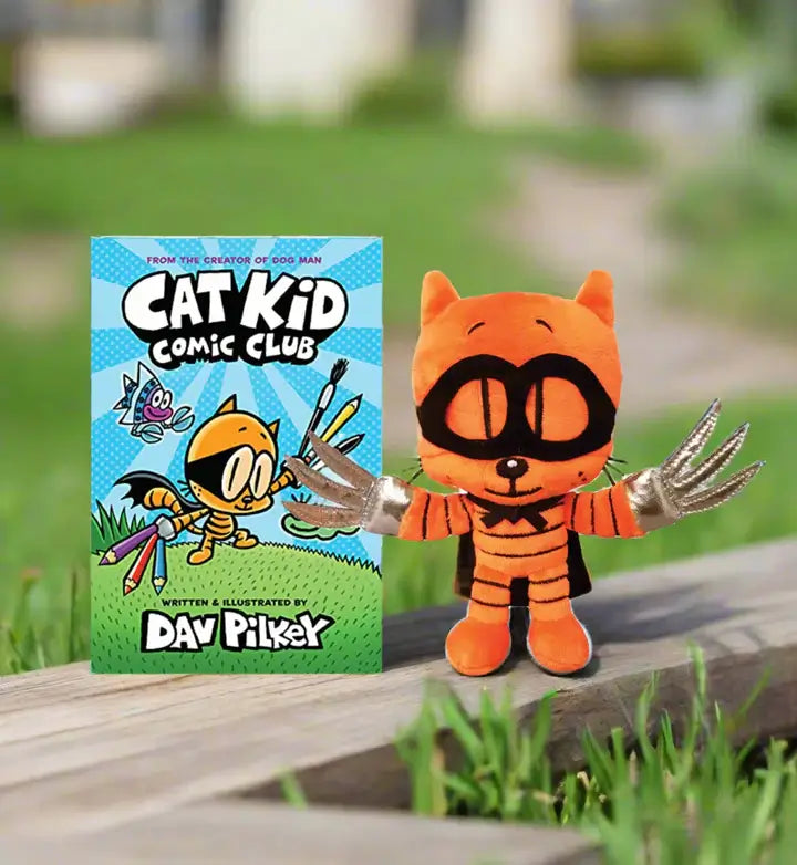MerryMakers Dog Man's Cat Kid 6.5