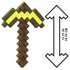 Minecraft Gold Pickaxe Roleplay Set measurements