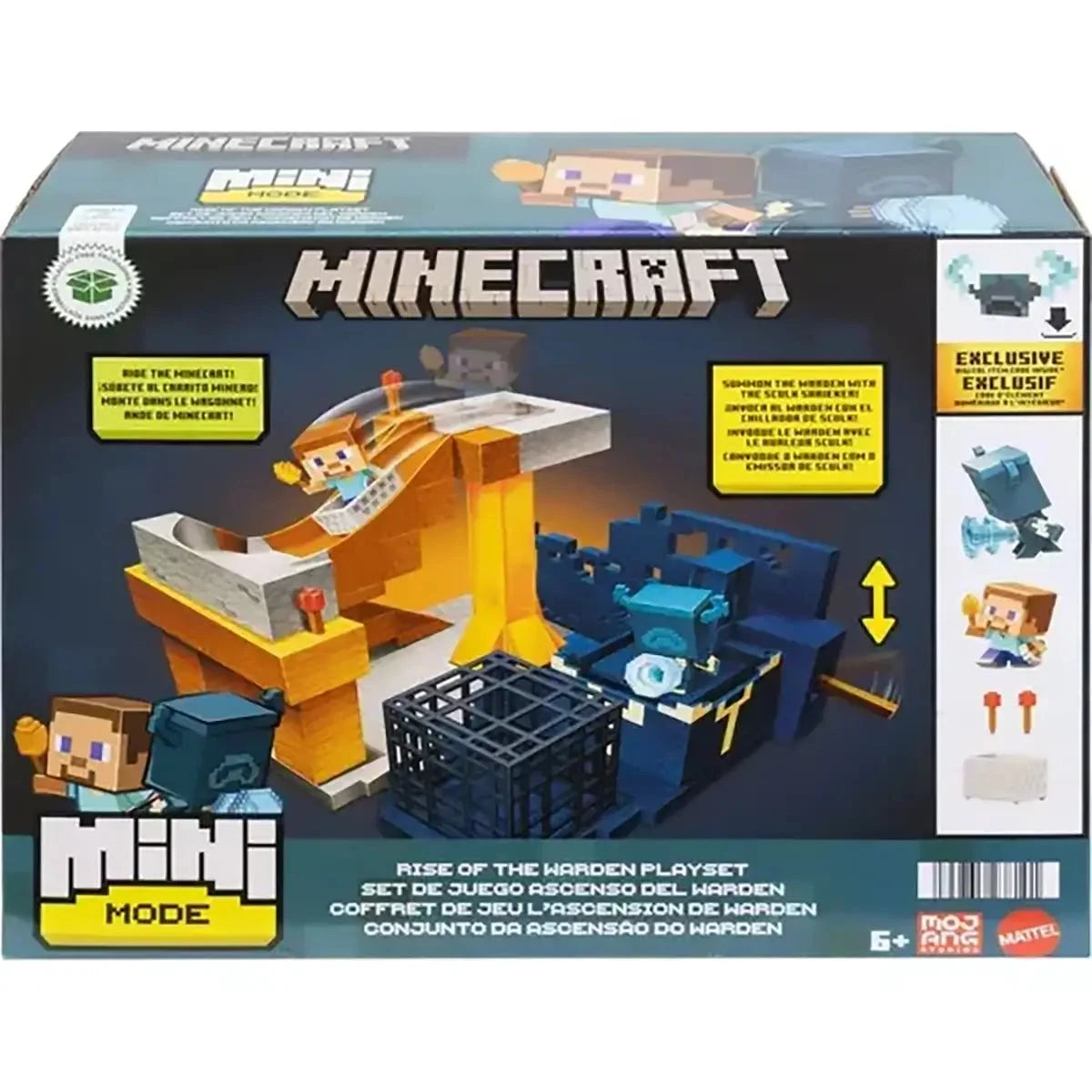 Minecraft Mini Mode Rise of the Warden Playset box
