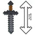 Minecraft Stone Sword Roleplay Set measurements
