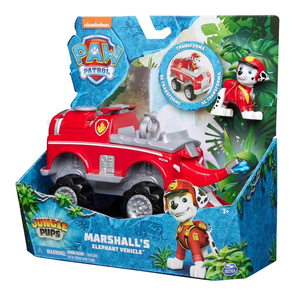 PAW Patrol Jungle Pups Marshall's Elephant Vehicle