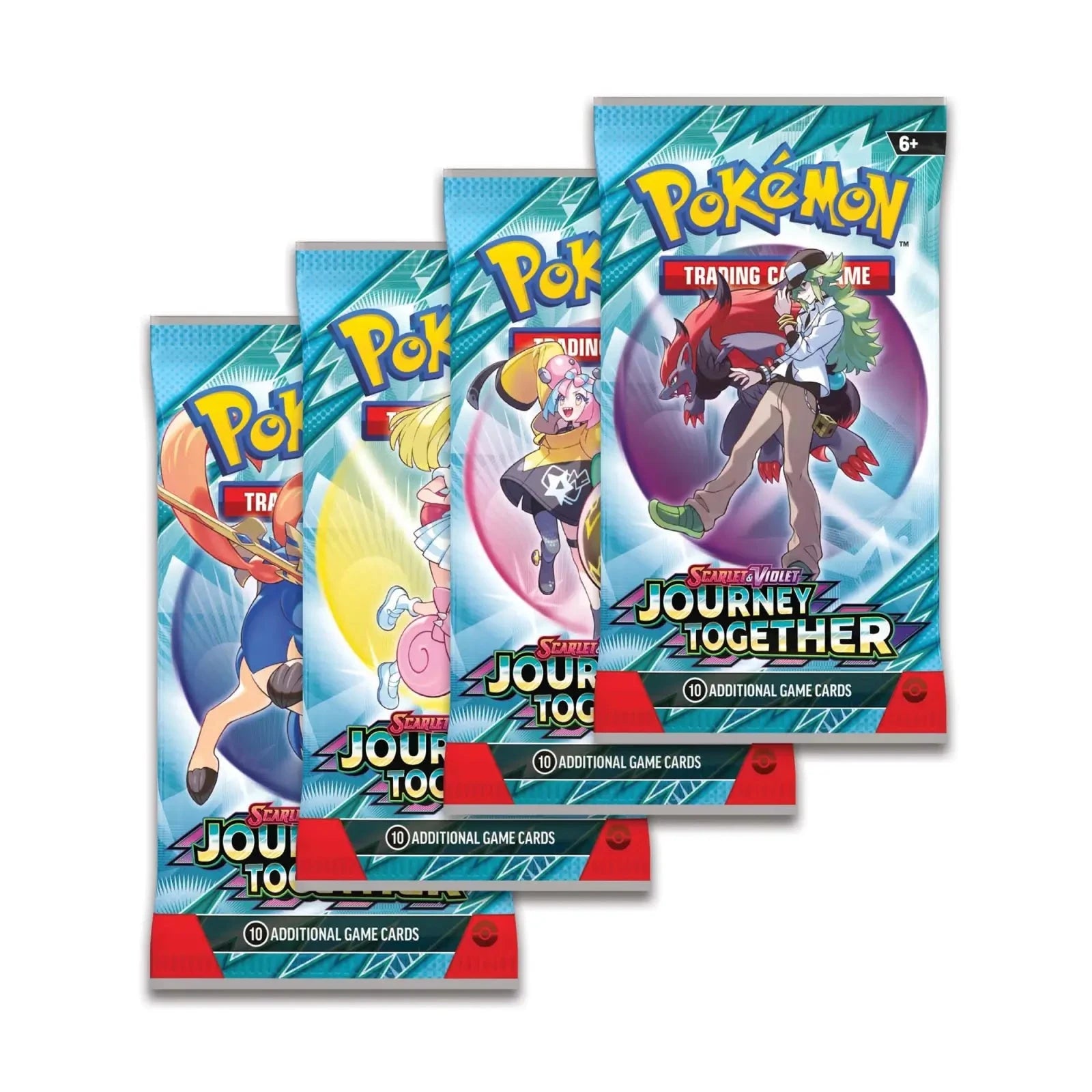 Pokemon TCG Scarlet and Violet Journey Together Booster Pack (10 Cards)