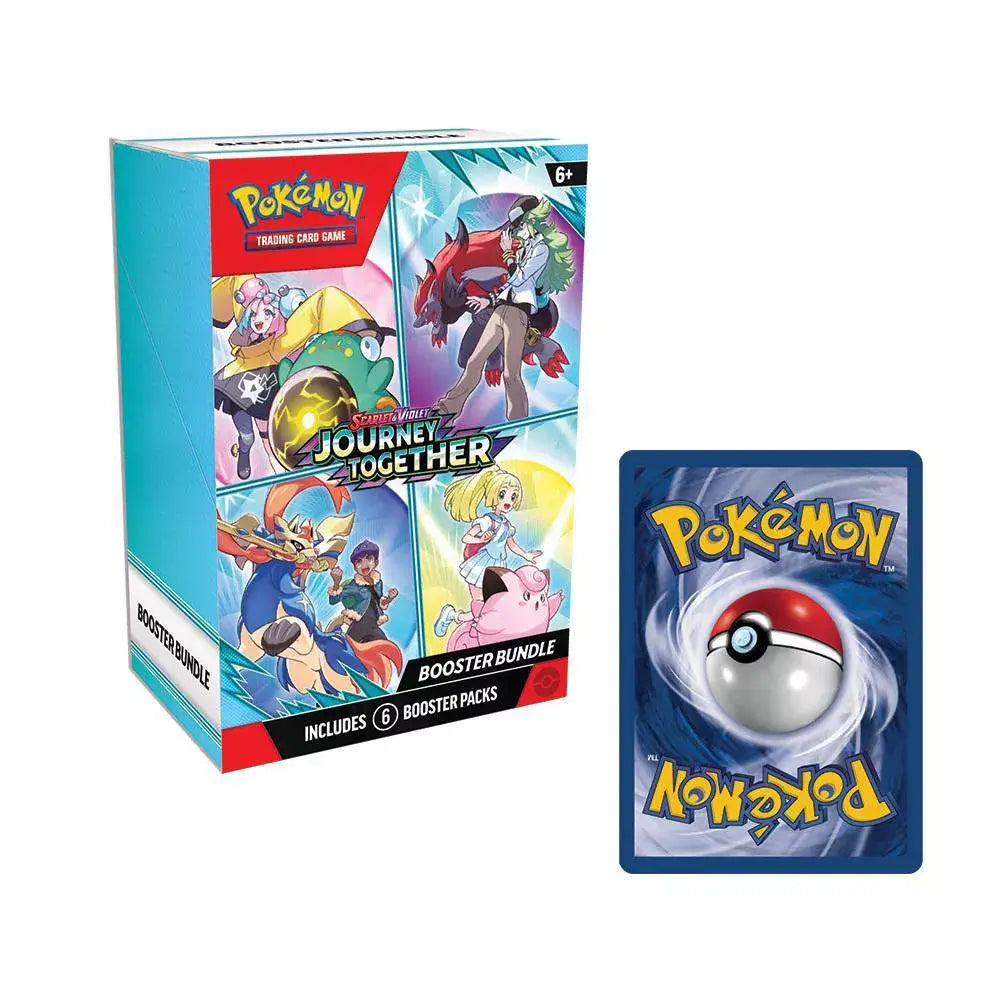 Pokemon TCG Scarlet & Violet Journey Together Booster Bundle (6 Packs)
