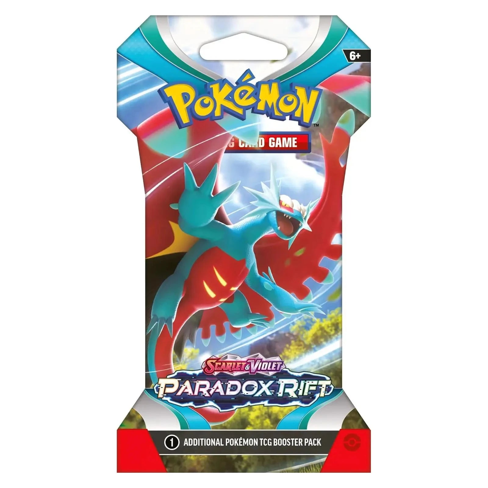 Pokemon TCG Scarlet & Violet Paradox Rift Sleeved Booster Pack (10 Cards)