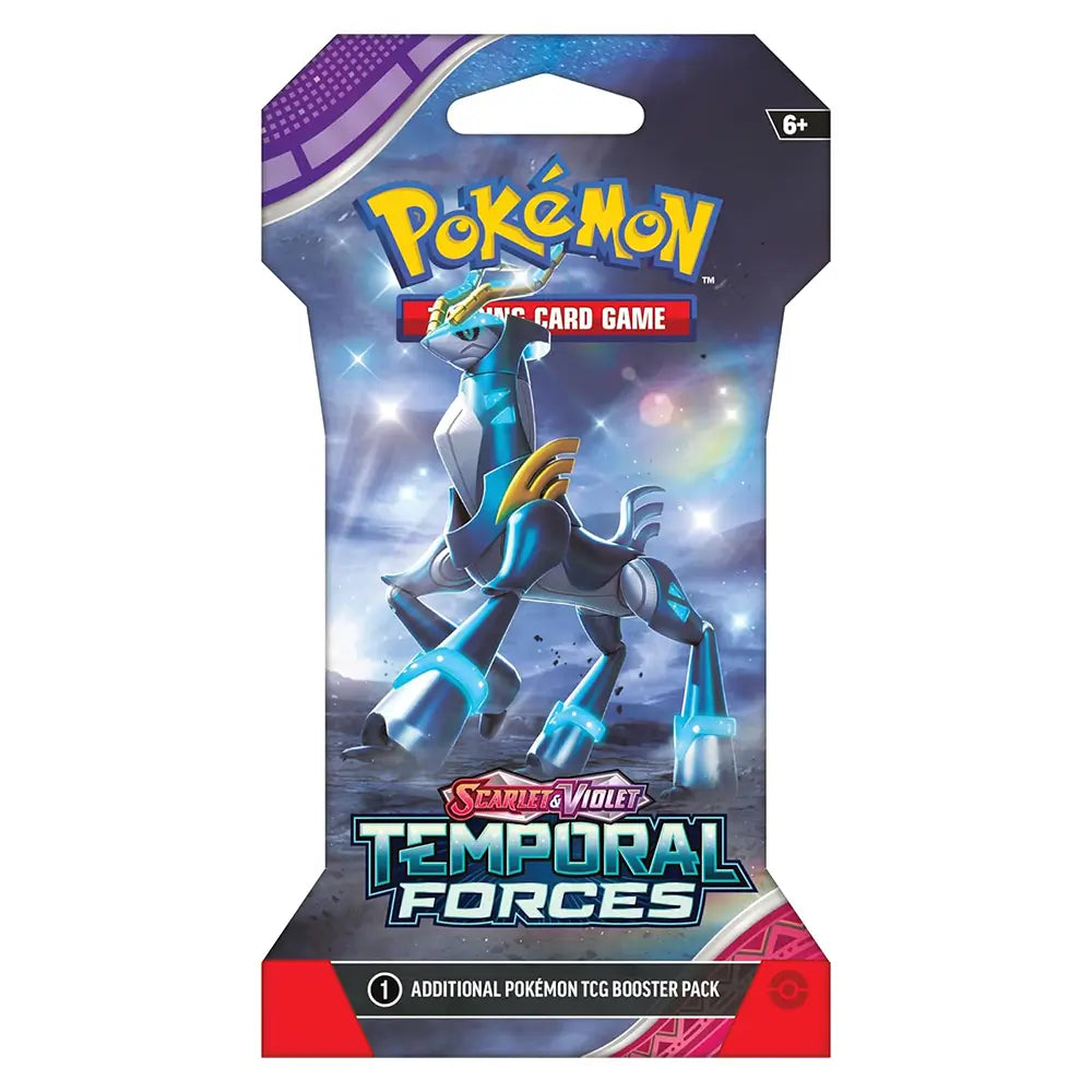Pokemon TCG Scarlet & Violet Temporal Forces Sleeved Booster Pack (10 Cards)