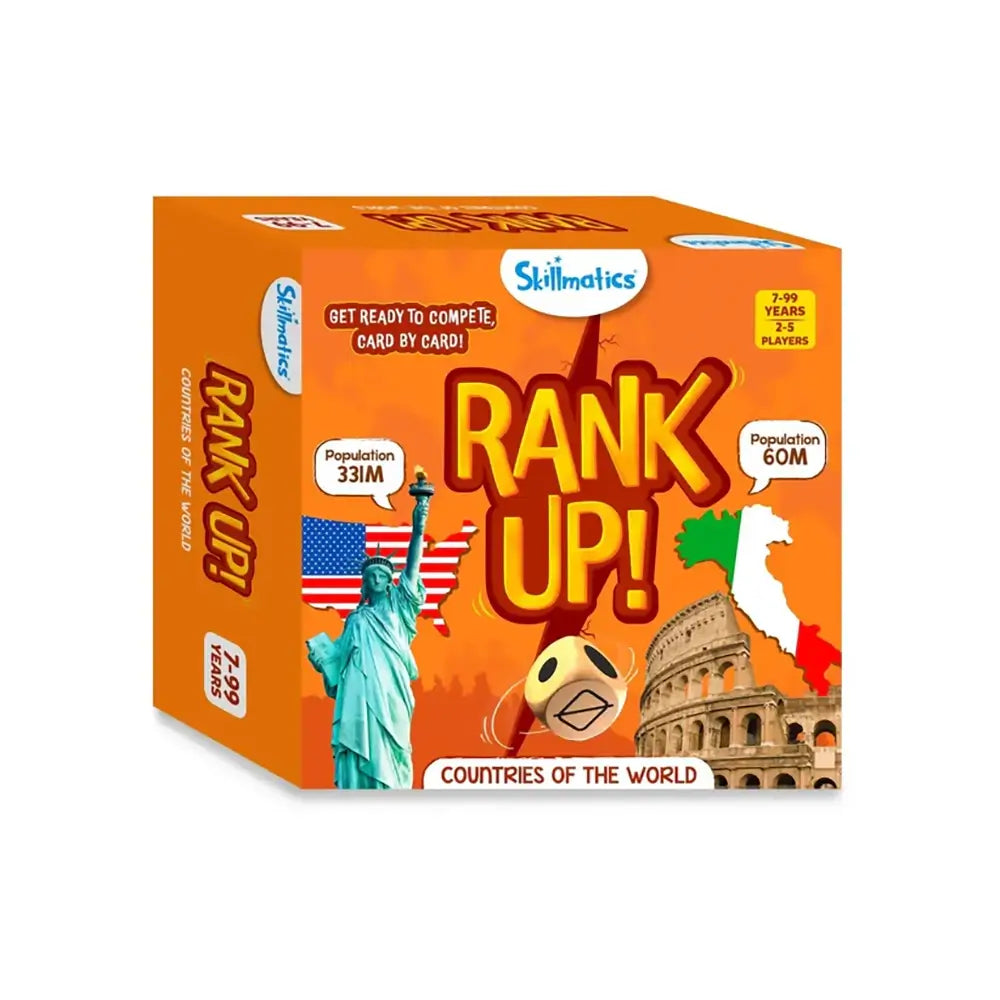 Rank Up: Countries of The World Card Game packaging