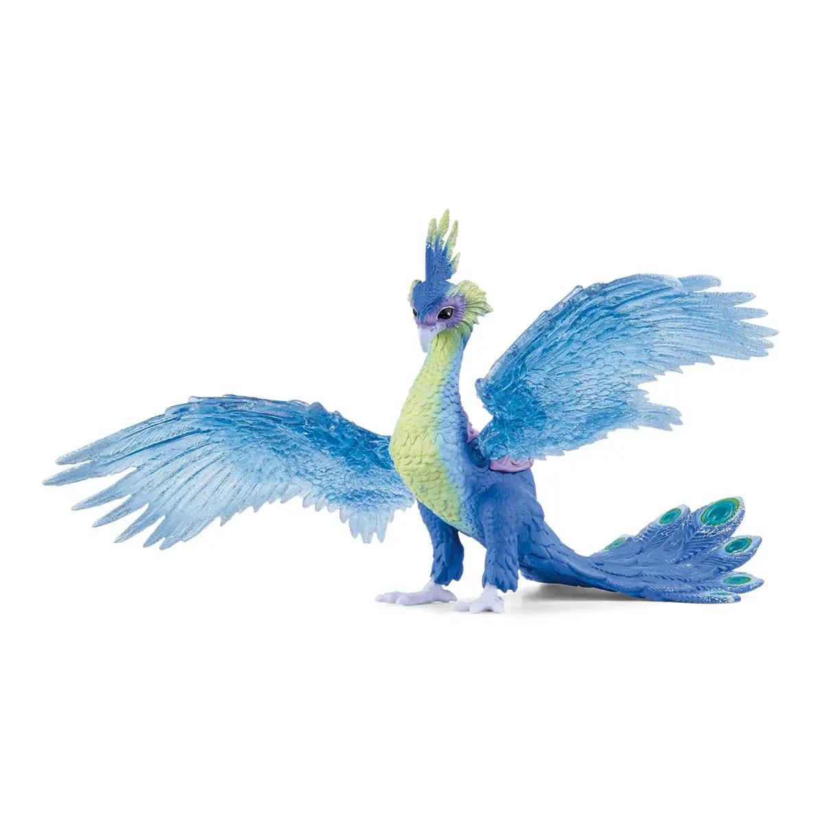 Schleich Bayala Magic Peacock - angled view