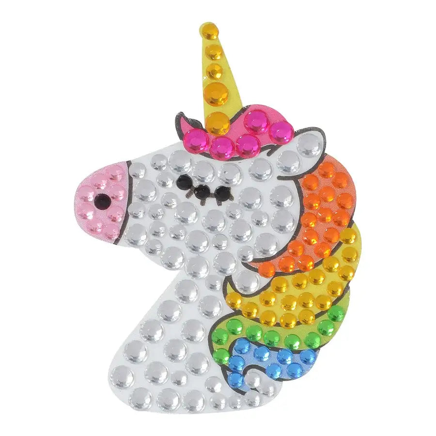 StickerBeans Glitter The Unicorn Rhinestone Sticker