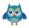 StickerBeans Owl Rhinestone Sticker