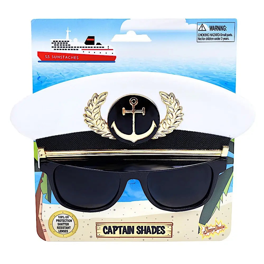 Sun-Staches Captain Sunglasses