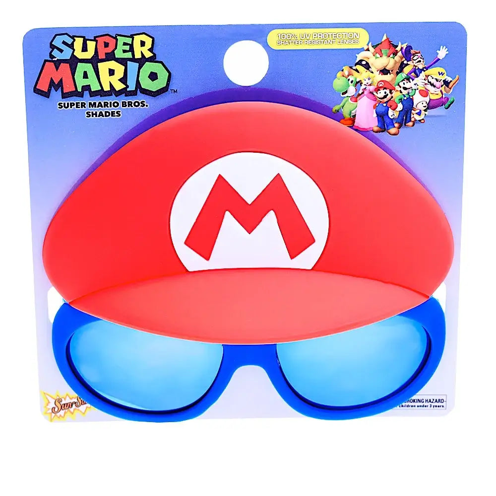Sun-Staches Lil' Characters Super Mario Blue Lens Sunglasses