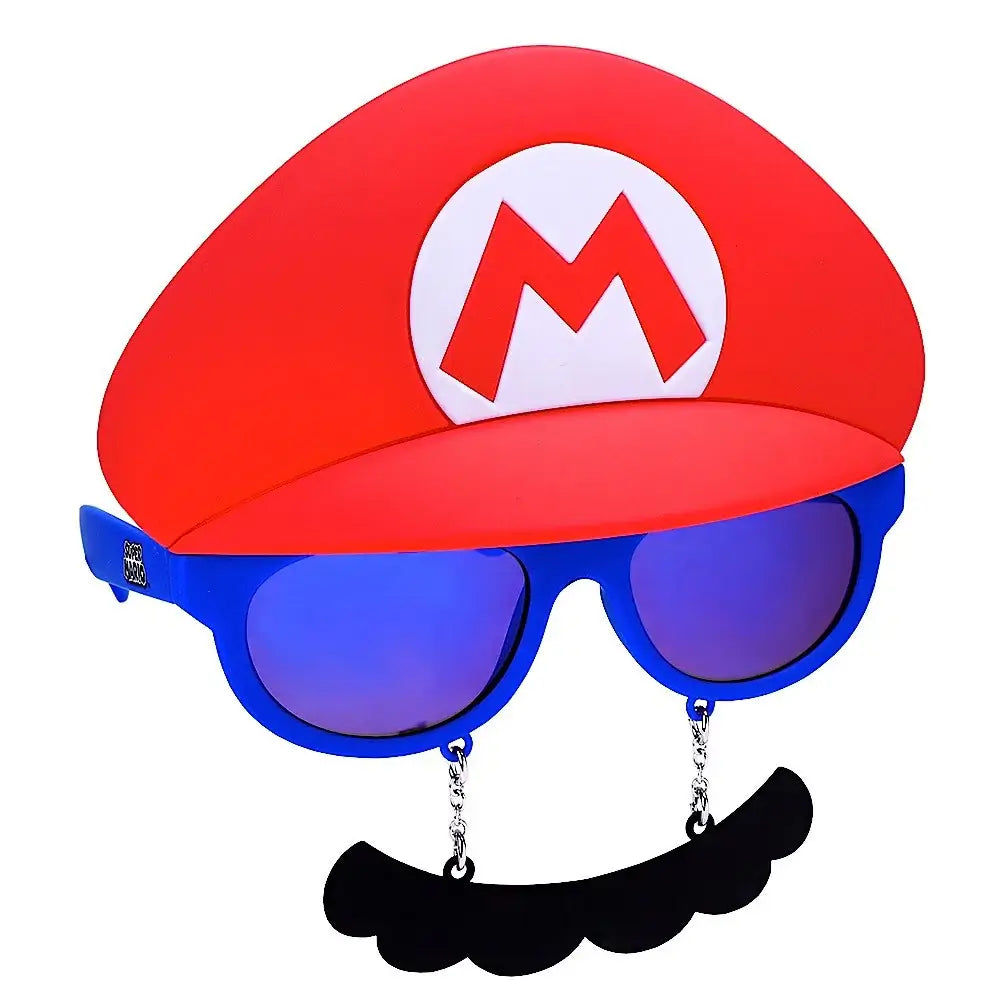 Sun-Staches Super Mario Mustache Sunglasses