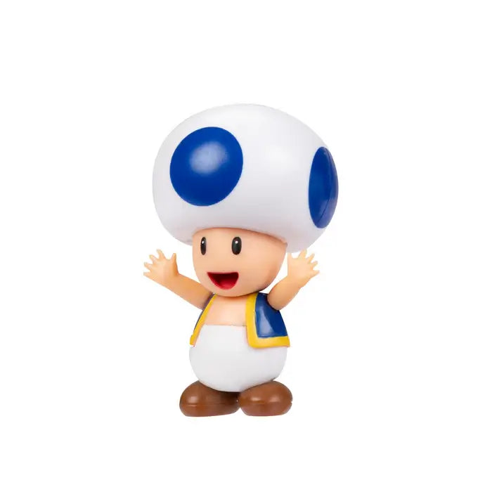 Super Mario Blue Toad 2.5-Inch Figure