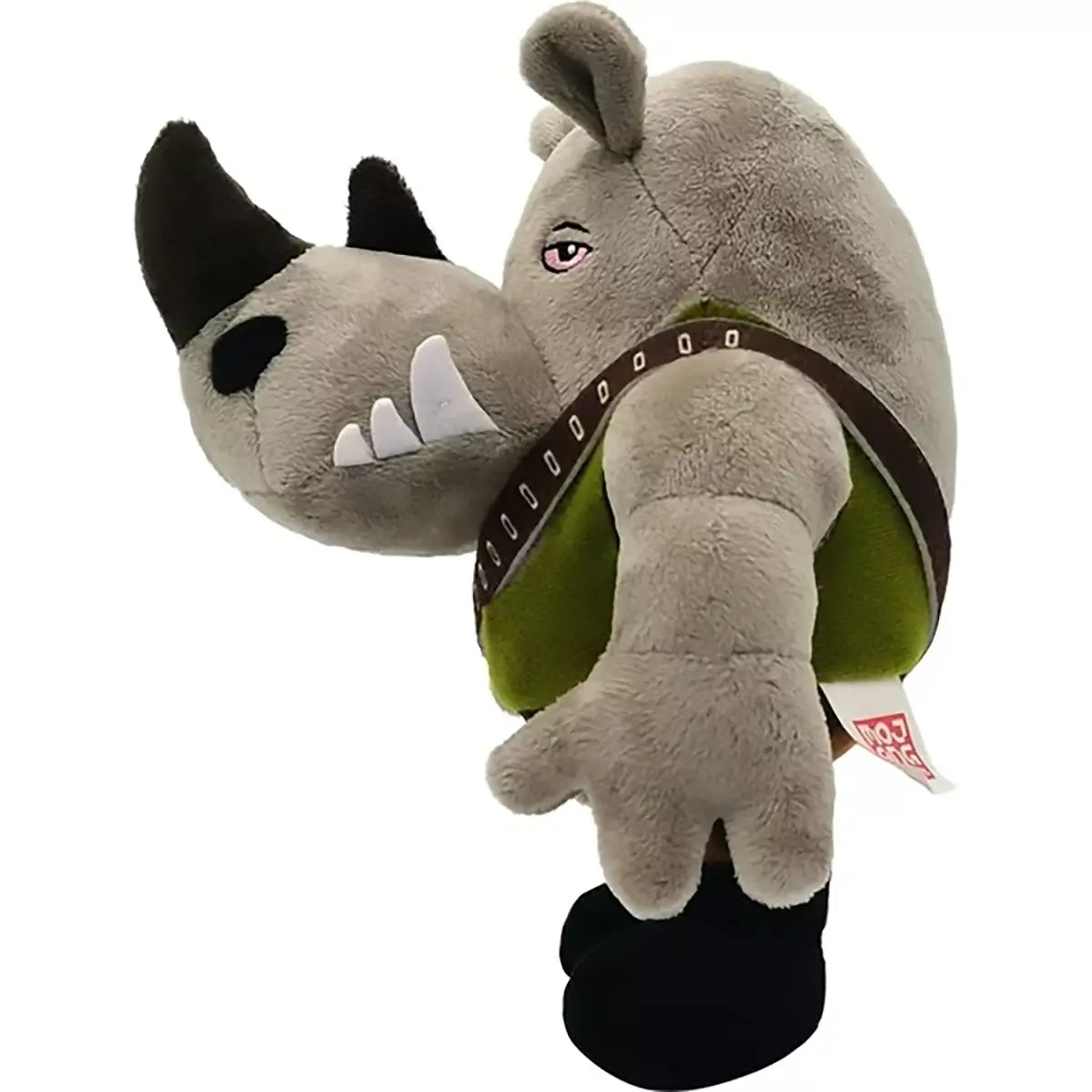 Teenage Mutant Ninja Turtles Mutant Mayhem Rocksteady 8-Inch Plush side