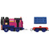 Thomas And Friends Ashima Motorized Train Engine With Cargo side view