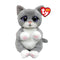 Ty Beabie Bellies Morgan the Grey Cat Plush