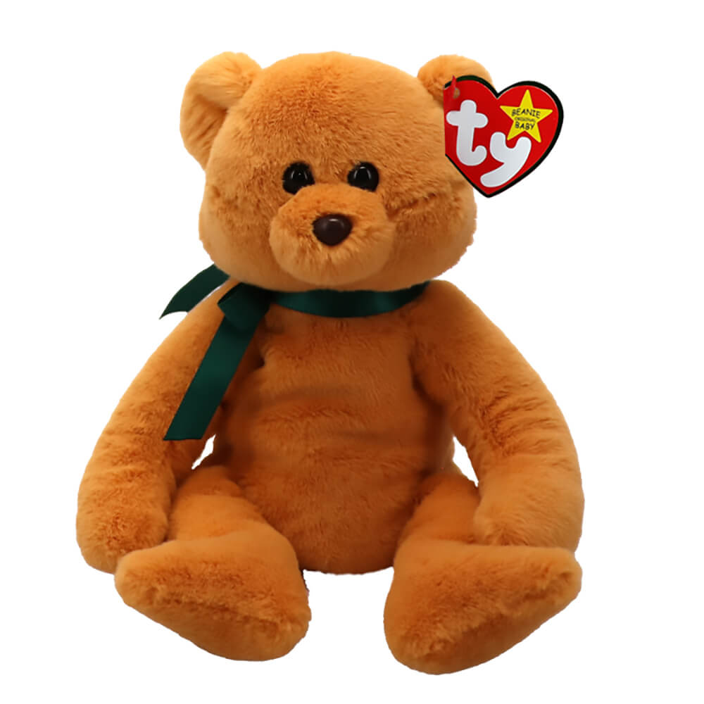 Ty Beanie Baby Winston the Tan Bear Plush
