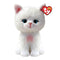 Ty Beanie Boos Amelia the White Cat Plush