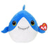 Ty Beanie Squishies Finsley the Shark 10-Inch Plush