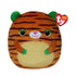 Ty Beanie Squishies Tiggy the Brown Tiger 10-Inch Plush