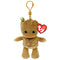 Ty Marvel Groot Plush Clip