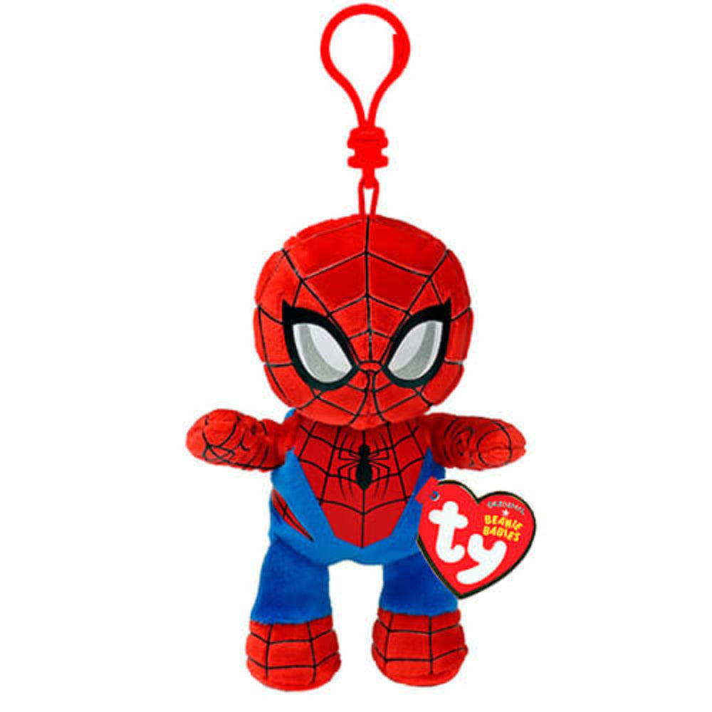 Ty Marvel Spider-Man Plush Clip