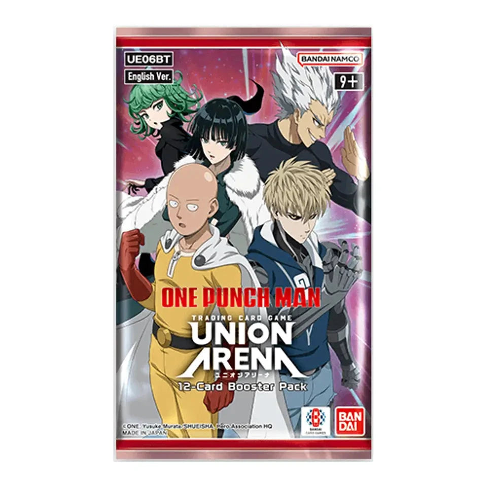 Union Arena One Punch Man UE06BT Booster Pack