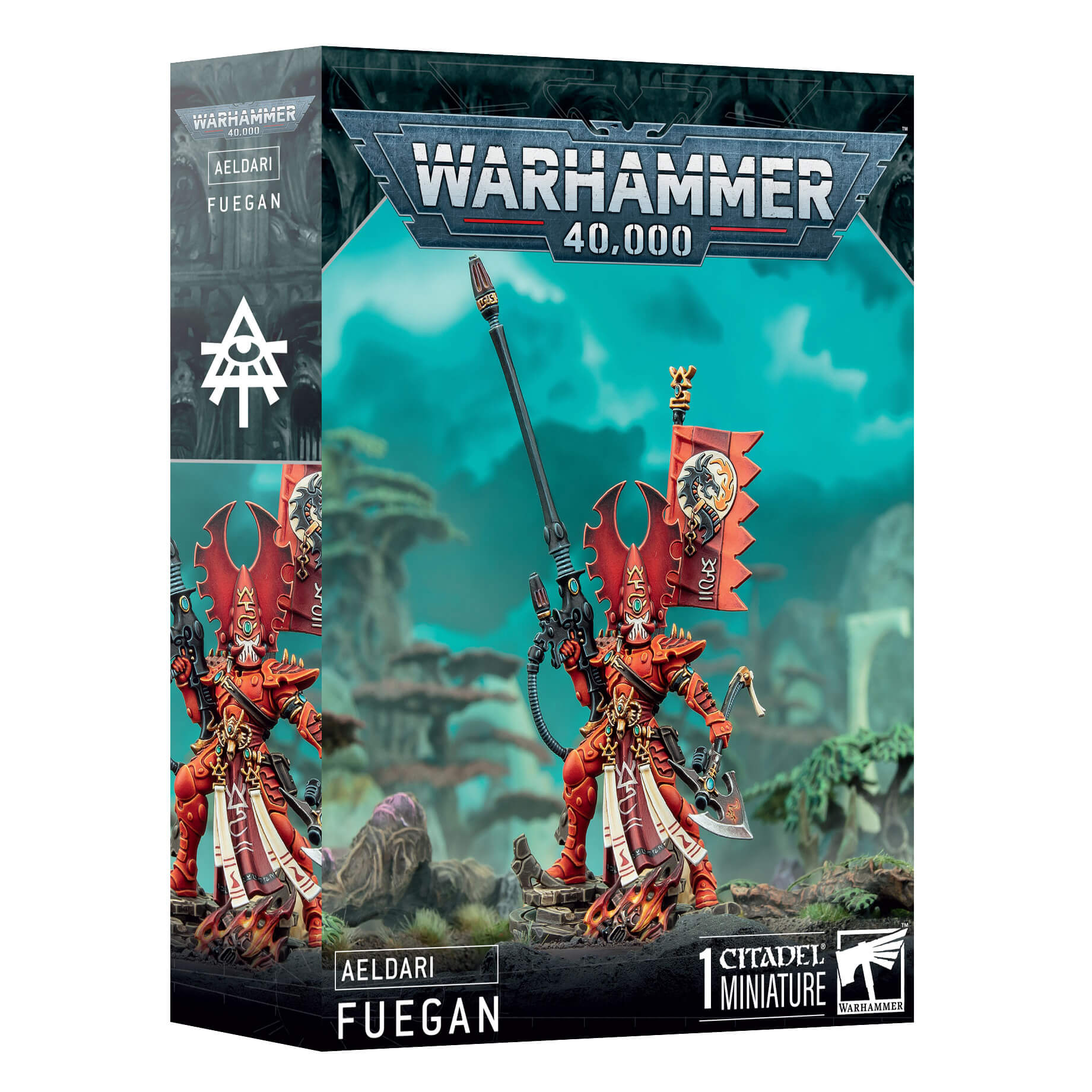 Warhammer 40k Aeldari Pheonix Lord Fuegan