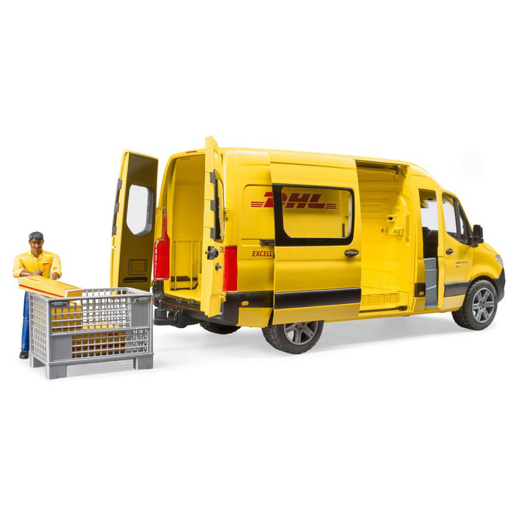 Bruder Pro Series MB Sprinter DHL Truck with Driver
