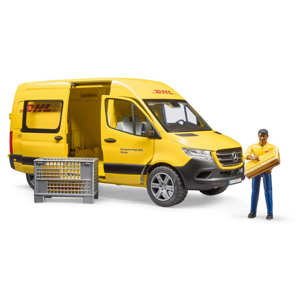Bruder Pro Series MB Sprinter DHL Truck with Driver